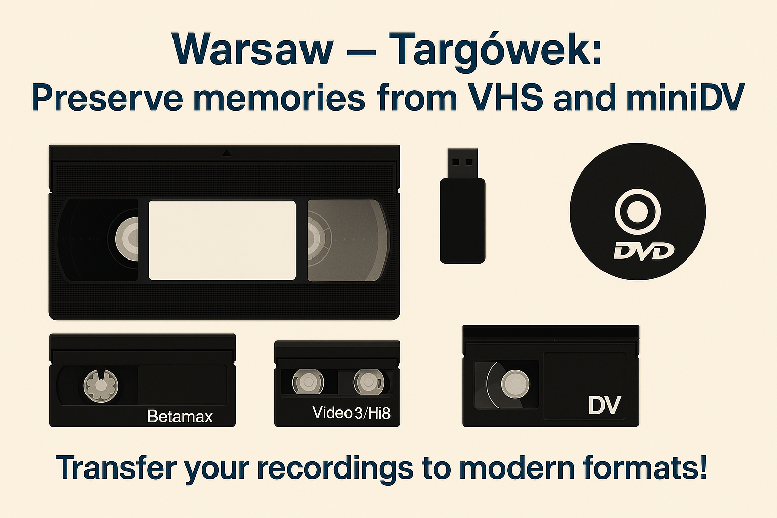Digitizing Video Tapes – Warsaw Targówek