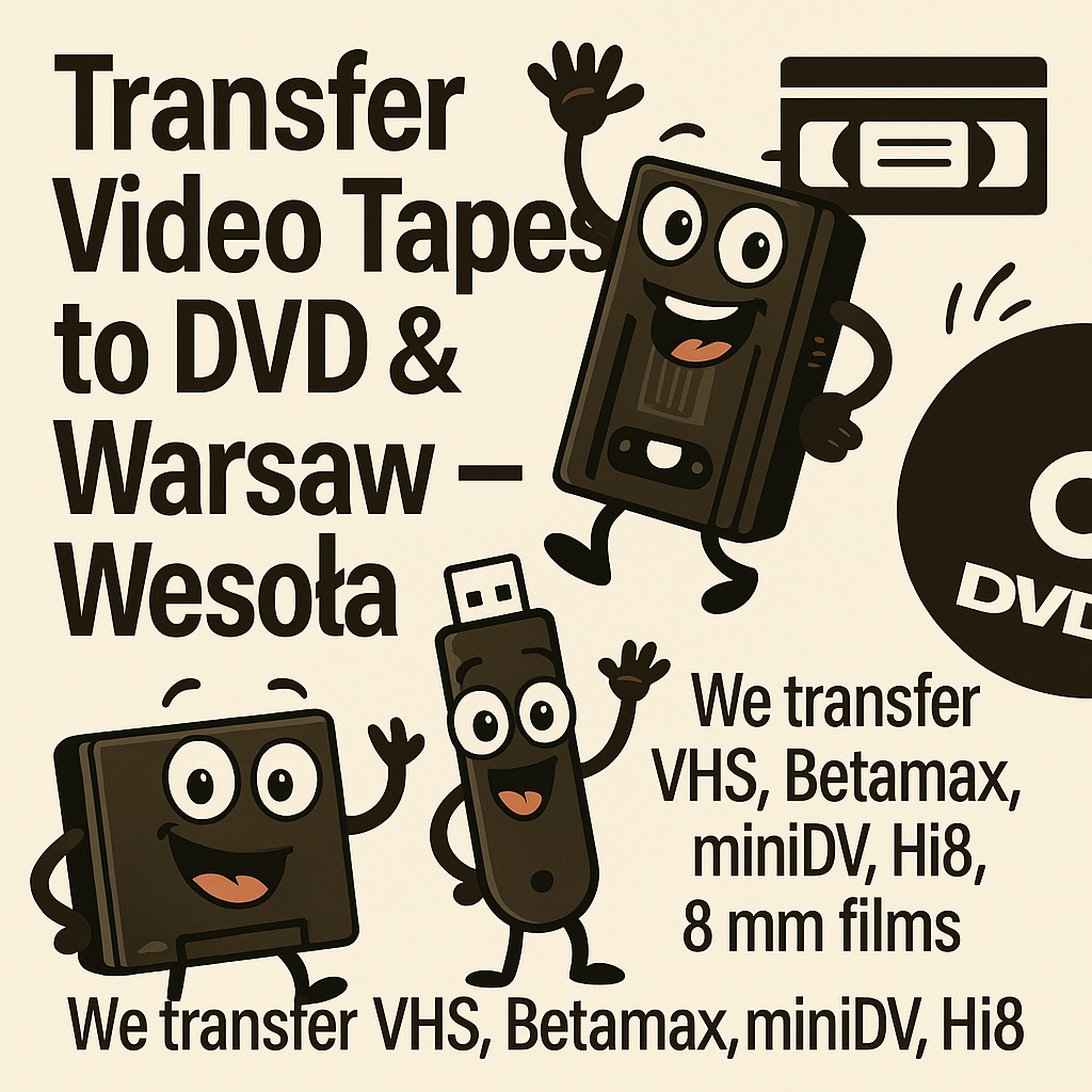 Warsaw - Wesoła – Save Your Video Memories Before They Disappear!